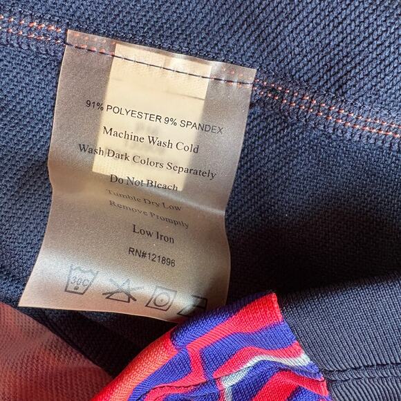 Title Nine Athletic Dress w Neon Geometric Design Tech Fabric Outdoors size S - Picture 10 of 12